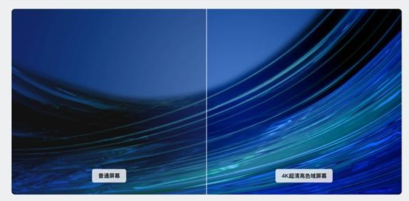 色域提升到100%的NTSC高顯示規格,色彩豐富、細節盡顯