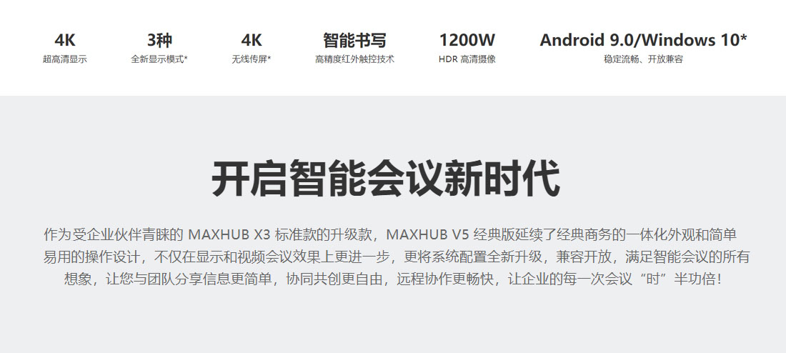 MAXHUB V5經典版蘑菇视频免费版