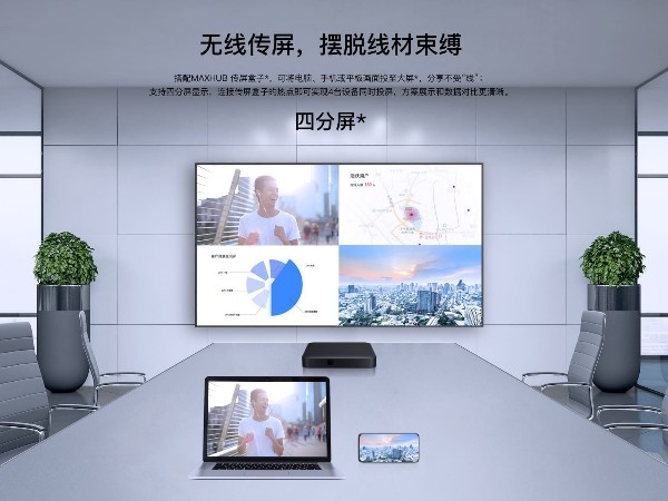MAXHUB商顯屏無線投屏，還能保護隱私