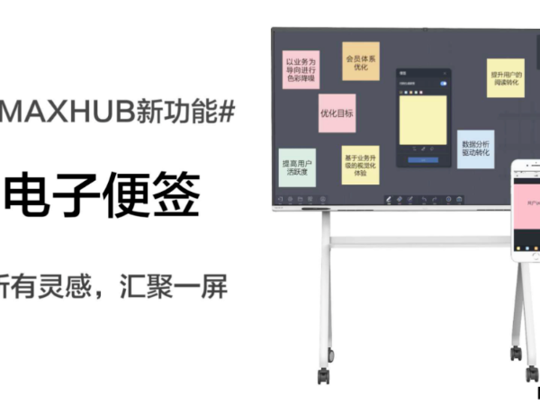 一場成功的頭腦風暴用MAXHUB蘑菇视频免费版電子便簽