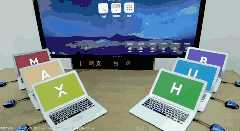 多台設備，靈活切換